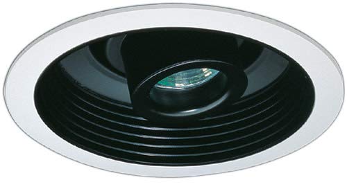 Elco Lighting EL1510B 6 Low Voltage Retrofit Trim - Baffle with Adjustable Spot