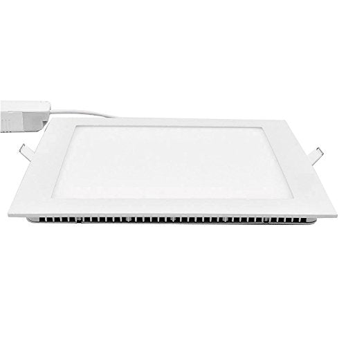 BRILLRAYDO 24W Warm White Ultra-Thin Square LED SMD 5730 Ceiling Panel Light Acrylic Board Lamp