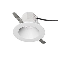 WAC Lighting R3ARDT-F830-WT Aether Round Trim with LED Light Engine Flood 40 Beam 3000K Soft White