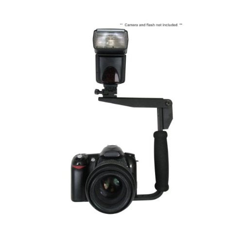 Hila Nikon D300s Flash Bracket (PivPo Pivoting Positioning) 180 Degrees (Nikon Shoe)