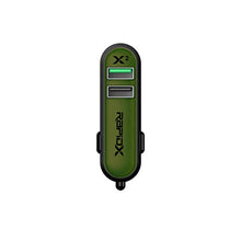 Load image into Gallery viewer, RapidX RXX2QCOLV X2 2 Port Car Charger with Quick Charge Olive
