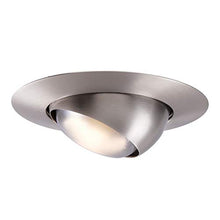 Load image into Gallery viewer, HALO 78SN 6-Inch Eyeball Light Trim, Satin Nickel
