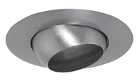 Juno Lighting 18-SC 4-Inch Mini Eyeball Recessed Trim, Satin Chrome