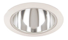 Load image into Gallery viewer, Juno Lighting Group 216 C Wh 207 Hzwh Downlight Cone Clear Alzak With White Trim, 75 Watts, 5 Inch
