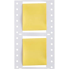Load image into Gallery viewer, Brady PermaSleeve HX Heat Shrink Double Sided Wire Marking Sleeves, Yellow, 1.5&quot; Dia x 2&quot; W, Roll of 1000 Each
