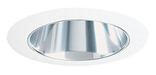 Load image into Gallery viewer, Juno Lighting 17 Cwh Halogen Recessed Cone Trim, 50 Watts, 4 Inch, Unfinished, Clear Alzak With Whit
