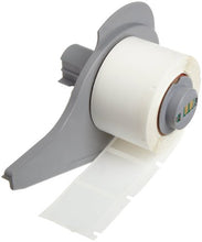 Load image into Gallery viewer, Brady M71-19-483 BradyBondz 1&quot; Width x 1&quot; Height White Color B-483 Ultra Aggressive Polyester Labels With Gloss Finish For BMP71 Label Printer (250 Per Roll)
