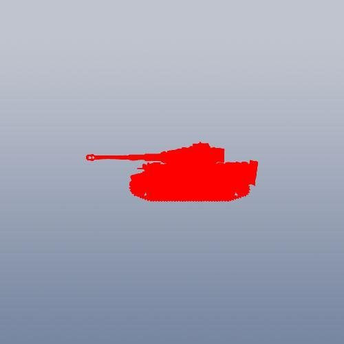Red Laptop Wall Sticker Decal Adhesive Vinyl Vinyl Decoration Window Auto Helmet Tiger Tank German Wwii Panzer Car Home Decor by cybersavs