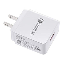 Load image into Gallery viewer, Quick 3.0 Charger AC Adapter Compatible Samsung Galaxy S6 S7/Edge,J7 J3/ J6 J6+,J5 J4 J4+J2 J1/Prime/Pro/J7 Sky Pro,J7V,2018 2017 2016,LG Q6/K7,Nexus 6/5,Motorola Moto G5/G4,5 FT Cord

