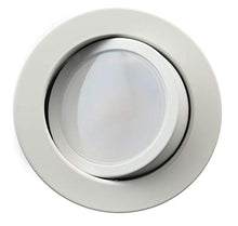 Load image into Gallery viewer, NICOR Lighting 4 inch LED Gimbal Downlight Retrofit Kit in 2700K (DLG4-10-120-2K-WH)
