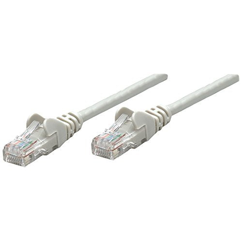 INTELLINET 319768 CAT-5E UTP Patch Cable, 10ft, Gray Consumer electronic