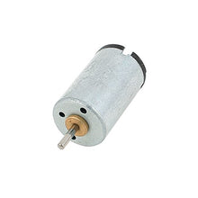 Load image into Gallery viewer, Aexit DC 6V-12V Electric Motors 25000RPM Speed 1.5mm Shaft Cylindrical Electric Fan Motors Micro Motor
