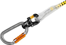 Load image into Gallery viewer, Petzl L33 040 MICROFLIP Reinforced Adjustable Positioning Lanyard for Tree Care Work, 4 m
