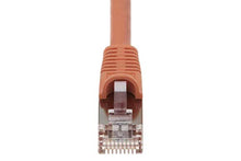 Load image into Gallery viewer, SF Cable Cat5e Shielded (STP) Ethernet Network Cable, 26AWG 4pair Stranded Copper Wire, RJ45 Plug, 350MHz, 50ft, Orange
