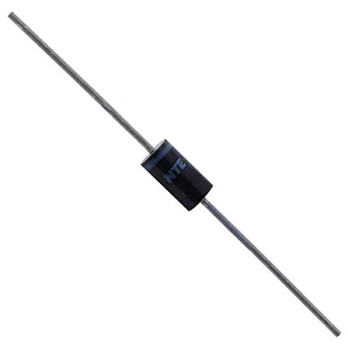 NTE Electronics NTE4989 Transient Overvoltage Suppressor Bidirectional Diode, Surge Clamping, Axial Lead, 1500W, 200.00V Breakdown Voltage