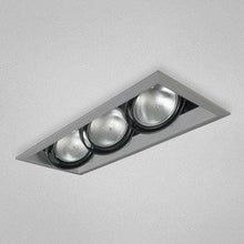 Load image into Gallery viewer, Eurofase TE133-0N 3-Light PAR30 Recessed Mutiple Strip Trim, Platinum
