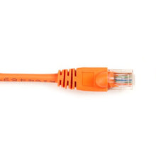 Load image into Gallery viewer, Black Box CAT6 Value Line Patch Cable - Stranded, Orange, 3-ft. (0.9-m), 5-Pack
