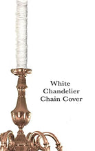 Load image into Gallery viewer, Snow CoverEase Chandelier Chain Cover 4ft Long White
