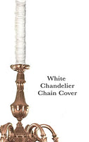 Snow CoverEase Chandelier Chain Cover 4ft Long White
