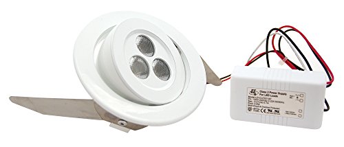 Cal Lighting 415-9-40D3K-WH