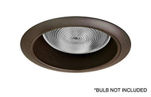 Load image into Gallery viewer, NICOR Lighting 6 inch Oil-Rubbed Bronze Recessed Baffle Trim, Fits 6 inch Housings (17510OB-OB)
