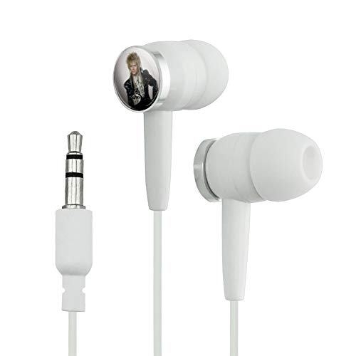 GRAPHICS & MORE David Bowie As Jareth from The Labyrinth Novelty in-Ear Earbud Headphones