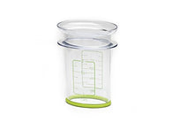 Load image into Gallery viewer, Healthy Measures Measuring Storage Bag Filler, 4 x 5.25 x 6.75 inches, Clear

