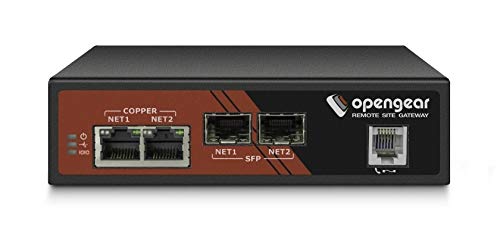 Opengear - ACM7004-2-M - 4 Serial Cisco Straight Pinout, Ext Power, 2 Gbe Ethernet Or Fiber Sfp, 4 Usb Co