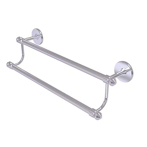 Allied Brass SB-72/36 Southbeach Collection 36 Inch Double Towel Bar, Satin Chrome
