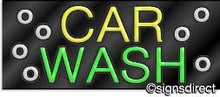 Load image into Gallery viewer, &quot;CAR WASH&quot; Neon Sign
