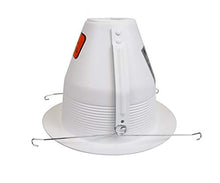 Load image into Gallery viewer, Nicor Lighting 6 Inch White Airtight Cone Baffle Trim (17548 A)
