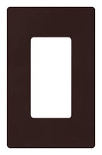 Load image into Gallery viewer, Lutron Claro 1 Gang Decorator Wallplate, CW-1-BR, Brown
