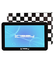 Load image into Gallery viewer, LINSAY 10.1&quot; Quad Core 2GB RAM 32GB Android 11 Tablet with Black Squares Case
