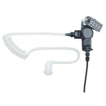 Load image into Gallery viewer, 2-Wire Acoustic Tube Earpiece Clip-On PTT / Mic for Motorola EF Johnson Radios

