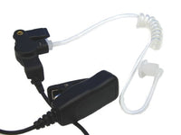 Two-Wire Surveillance Mic for Motorola CP200 CP200D XLS PR400 EP450 GTX GP300 P1225 CP185 P110 SP50 RADIO Lapel Shoulder Mic.