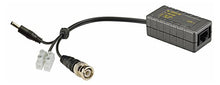 Load image into Gallery viewer, SPT 15-U101PT Single Channel Passive CCTV Balun Video/Power/Data Over Cat5 (Black)
