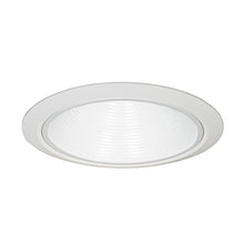 Load image into Gallery viewer, Jesco Lighting RLT-6002-WH-WH Accessory - 6&quot; Aperture Step Baffle Trim, White Finish
