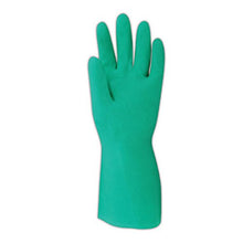 Load image into Gallery viewer, MAPA StanSolv A-15 Nitrile Mediumweight Glove, Chemical Resistant, 0.015&quot; Thickness, 13&quot; Length, Size 11, Green (Bag of 12 Pairs)
