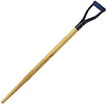 Load image into Gallery viewer, Link Handles 66653 38&quot; Straight Hollowback Shovel/Scoop Handle, W/Shoulder, 1-1/2&quot; Dia, 9&quot; Chuck With, Better-Quality American Ash, Clear Finish, Contractor Grade
