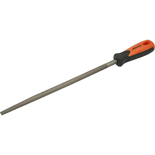Dynamic Tools D094303 Round Hand File with Bastard Cut, 12