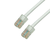 GRANDMAX 10-Pack CAT5e RJ45 Ethernet Network Patch Cable, 350MHz, UTP/ 2FT/ White