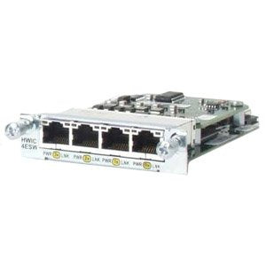 Cisco 4. Port 10/100 Ethernet Switch Hwic . For Wide Area Network . 4 X 10/100Base. Tx . Category 3 Utp, Category 4 Utp, Category 5 Utp . 10 Mbps Ethernet, 100 Mbps Fast Ethernet 