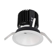 Load image into Gallery viewer, WAC Lighting R4RD2T-S835-WT Volta - 6.39&quot; 36W 15 3500K 85CRI 1 LED Round Regressed Trim with Light Engine, White Finish with Textured Glass
