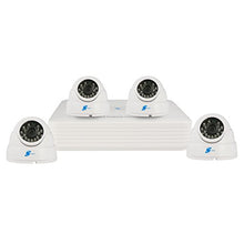 Load image into Gallery viewer, LineMak Kit of 4 Cameras, 1/3.5&quot; HDIS CMOS Sensor, 900TVL with DVR of 4-Channel, H.264/G.711A Compression Format, D1 Resolution, Pentaplex Function, for Home Security.
