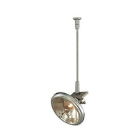 Jesco Lighting QAS152X3-SN Caleb Quick Adapt Low Voltage Spot Light, 3-Inch Stem, Satin Nickel Finish