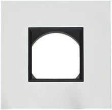 Load image into Gallery viewer, Juno Lighting 17SQ BWH 4&quot; Square Shower Recessed, Frosted Glass with Black Trim
