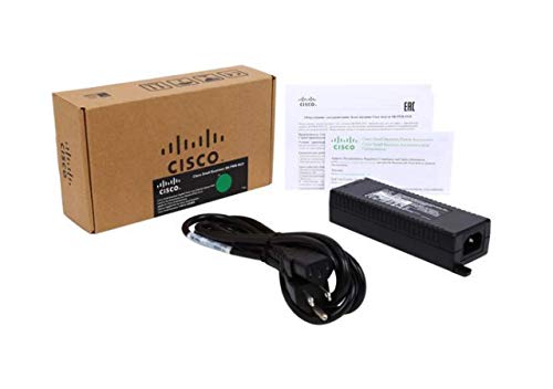 Cisco SB-PWR-INJ2 PoE injector | 30W High Power Gigabit over Ethernet Injector for Small Business | Limited Lifetime Protection (SB-PWR-INJ2-NA)
