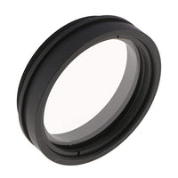 Baosity 1X Barlow Auxiliary Objective Protection Lens for Stero Microscope - 48mm Mounting Thread (Black,Pack of 1)
