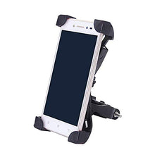 Load image into Gallery viewer, ITODA Bike Phone Mount, Universal 360 Rotation Adjustable Bicycle Holder Accessories Clamp Anti Slip for iPhone Android GPS or Other Devices Between 3.5 to 7.0 inches
