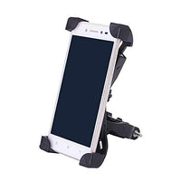 ITODA Bike Phone Mount, Universal 360 Rotation Adjustable Bicycle Holder Accessories Clamp Anti Slip for iPhone Android GPS or Other Devices Between 3.5 to 7.0 inches